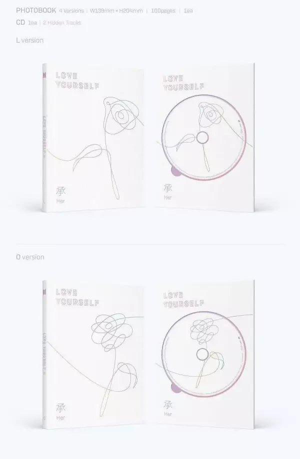 BTS - 5TH MINI ALBUM LOVE YOURSELF 承 HER - K-POP WORLD (6767855370375)