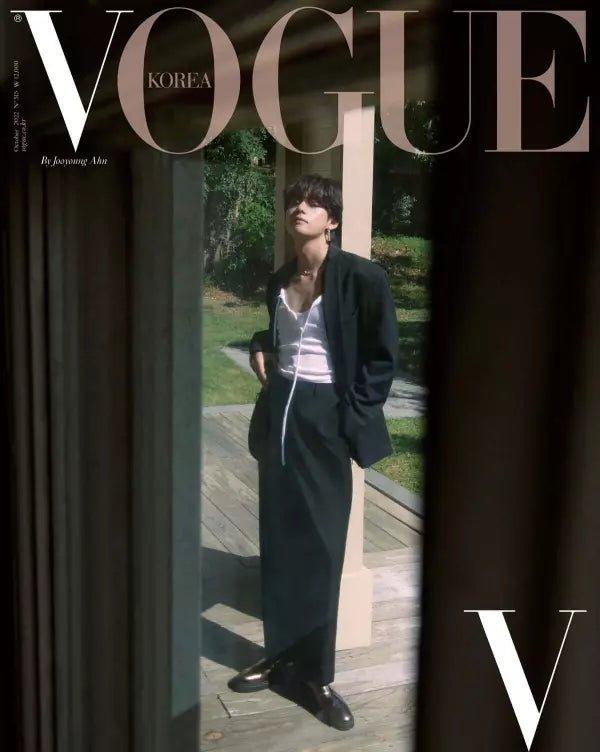 BTS V SURPRISE COVER VOGUE MAGAZINE 2022 OCTOBER ISSUE - K-POP WORLD (6780495921287)