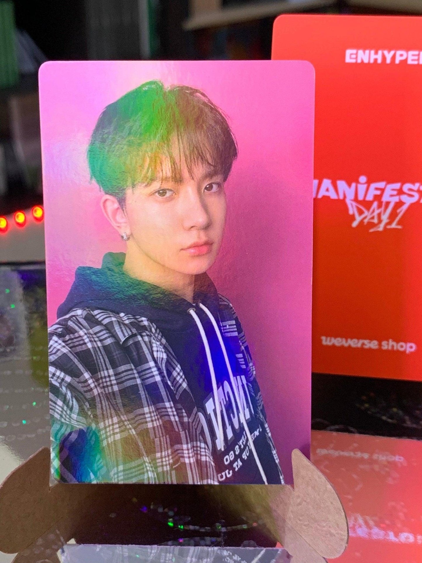 ENHYPEN - MANIFESTO WEVERSE LUCKY DRAW P.O.B PHOTOCARDS - K-POP WORLD (7382774743175)