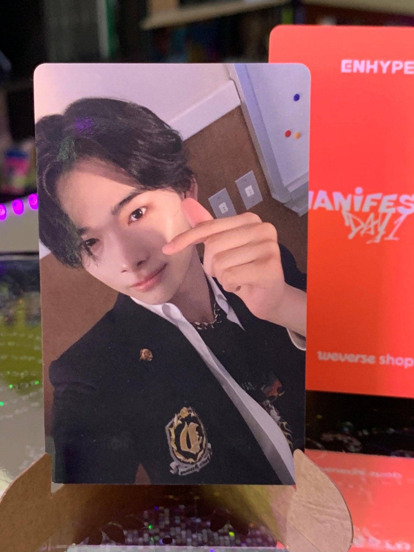 ENHYPEN - MANIFESTO WEVERSE LUCKY DRAW P.O.B PHOTOCARDS - K-POP WORLD (7382774743175)