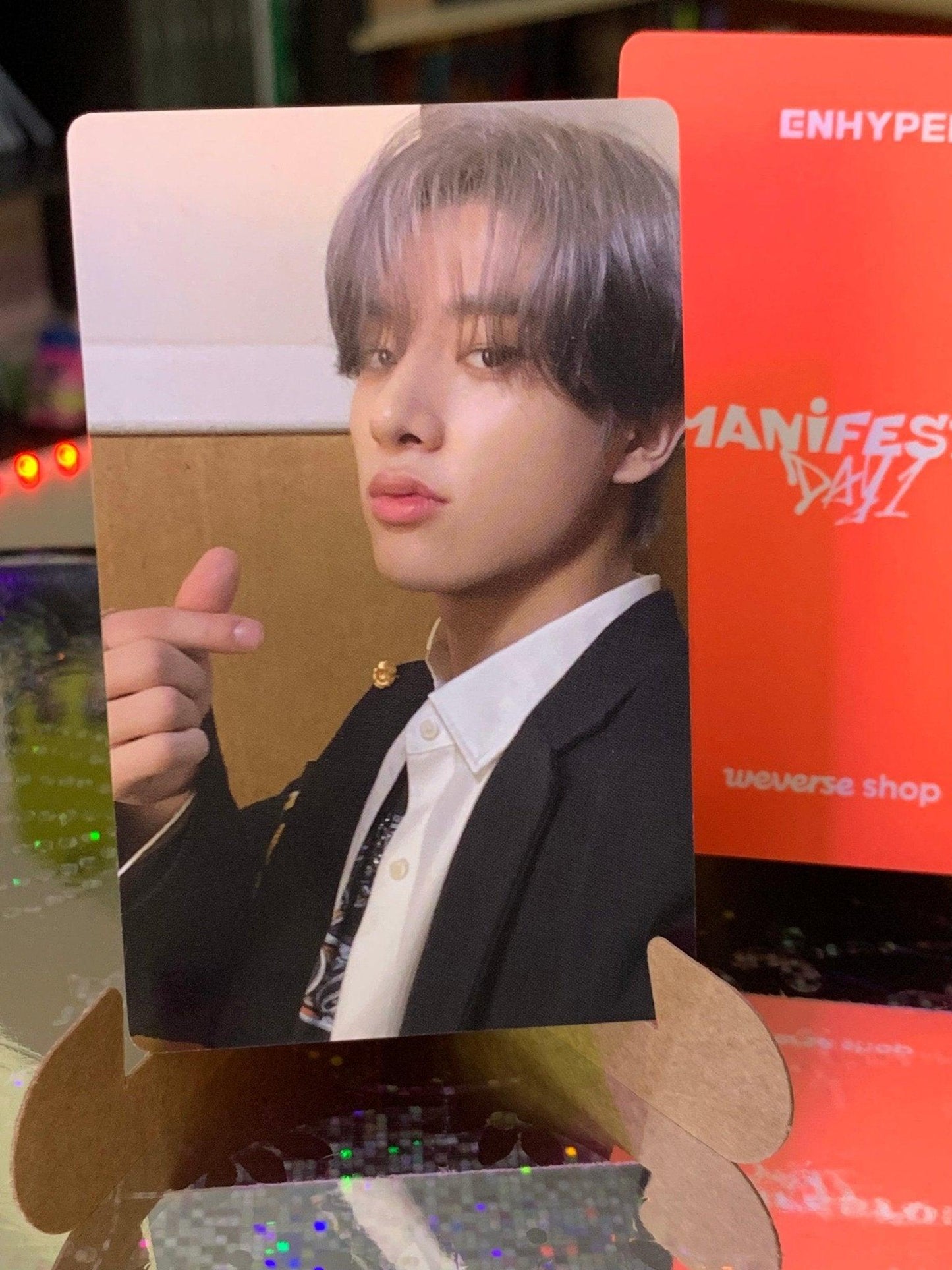 ENHYPEN - MANIFESTO WEVERSE LUCKY DRAW P.O.B PHOTOCARDS - K-POP WORLD (7382774743175)