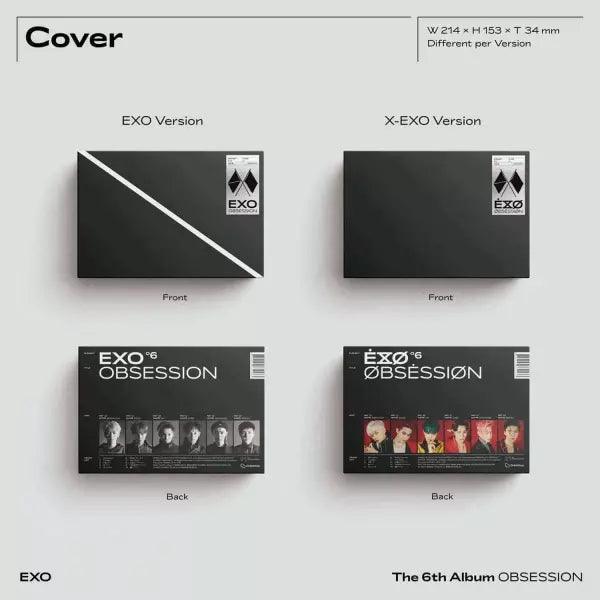 EXO obsession 6th mini album - K-POP WORLD (6767710535815)