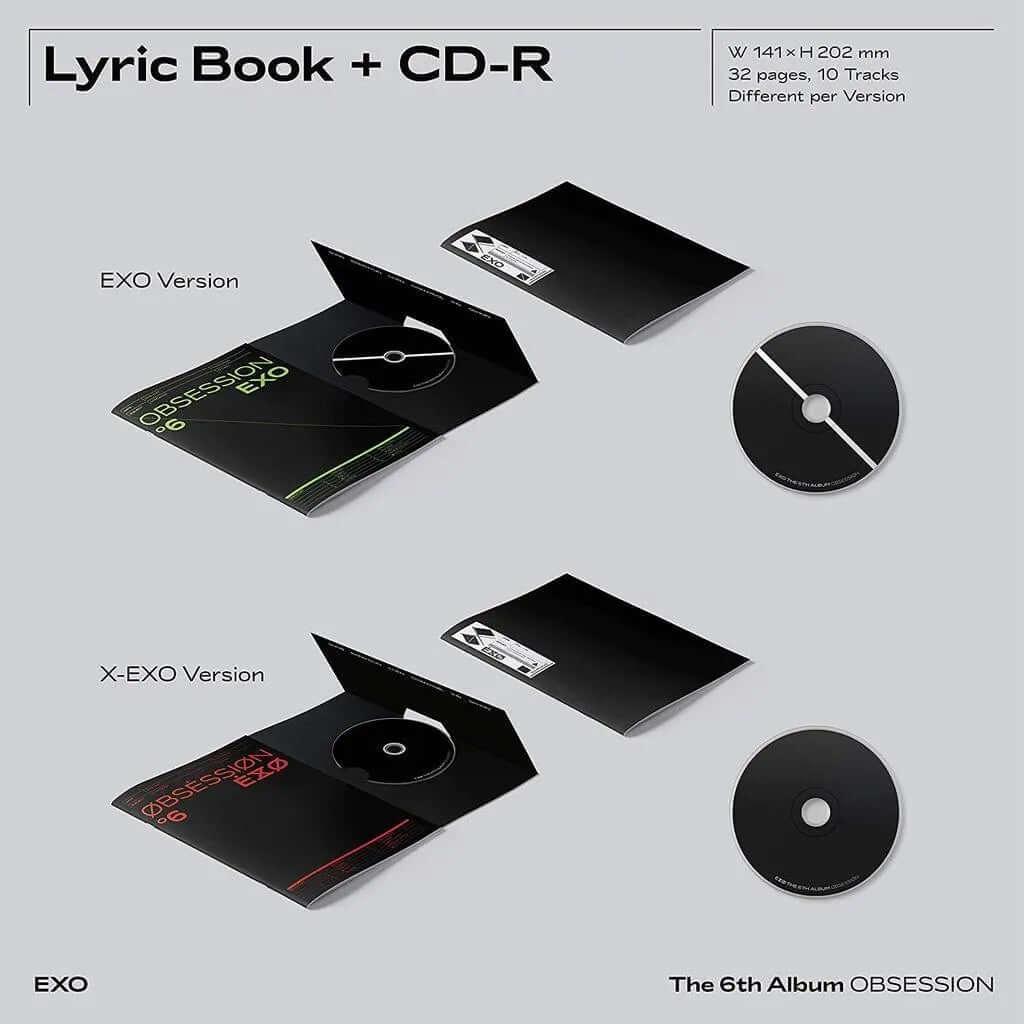 EXO obsession 6th mini album - K-POP WORLD (6767710535815)