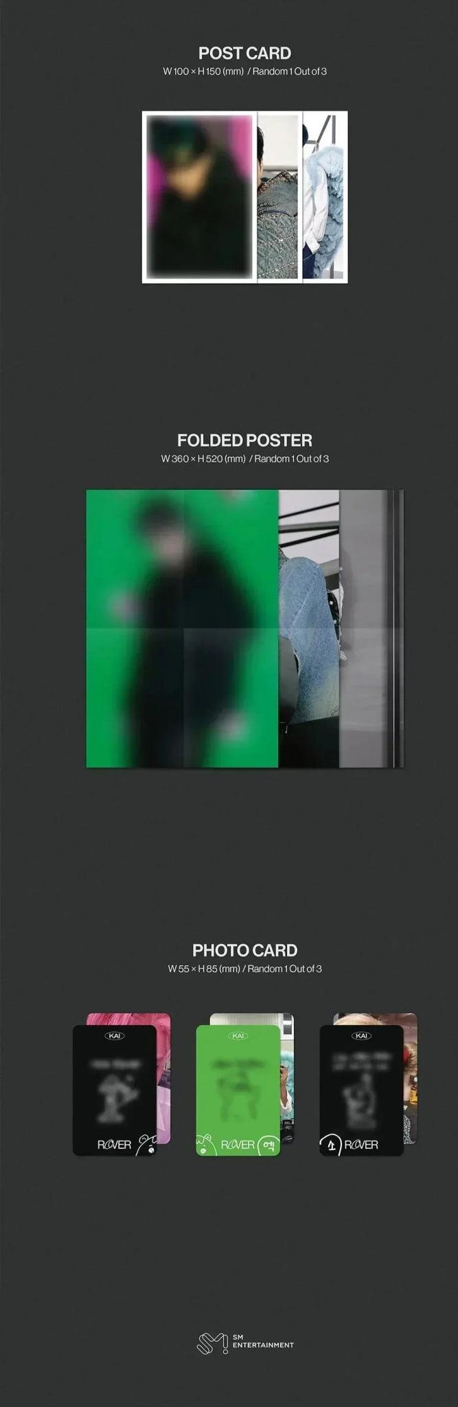 KAI - ROVER 3RD MINI ALBUM PHOTO BOOK VER. - K-POP WORLD (7376488038535)