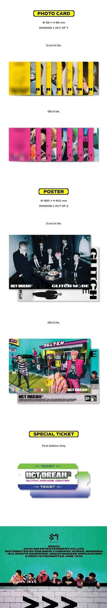 NCT DREAM - 2ND FULL ALBUM GLITCH MODE (PHOTOBOOK VER.) - K-POP WORLD (6766840021127)