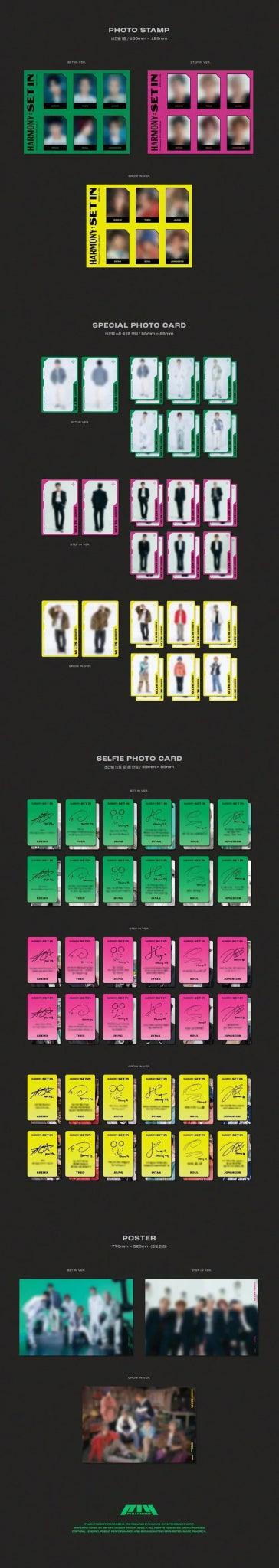 P1HARMONY - HARMONY SET IN 5TH MINI ALBUM - K-POP WORLD (6841310052487)