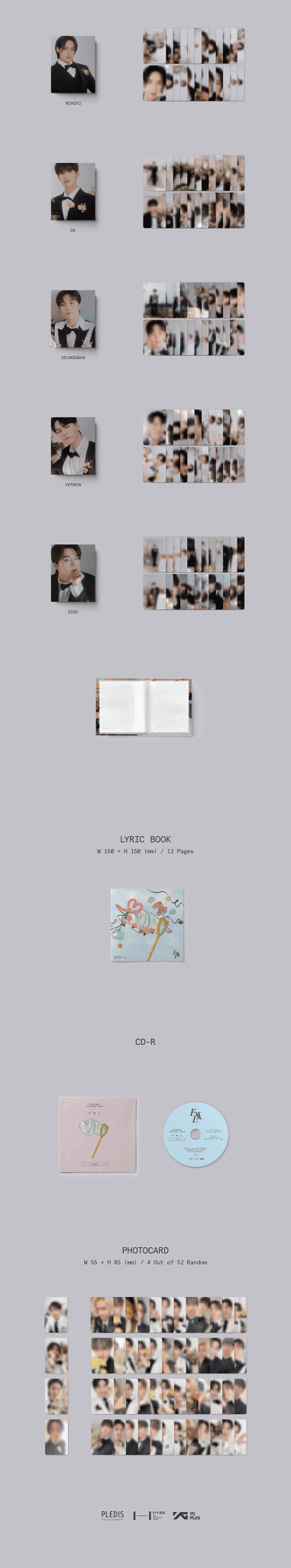 SEVENTEEN - 10th mini album FML (CARAT Ver.) - K-POP WORLD (7388982804615)