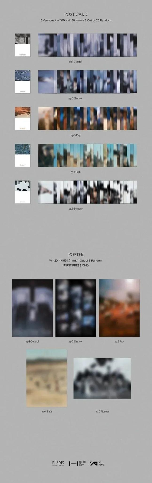 SEVENTEEN - 4TH FULL ALBUM FACE THE SUN - K-POP WORLD (6765852819591)