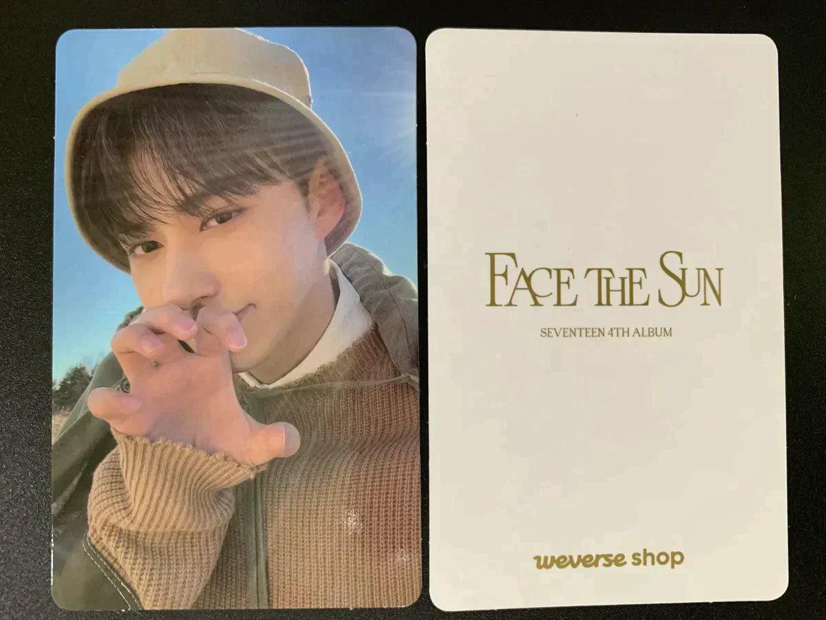 SEVENTEEN FACE THE SUN WEVERSE POB PHOTOCARDS - K-POP WORLD (6766570406023)