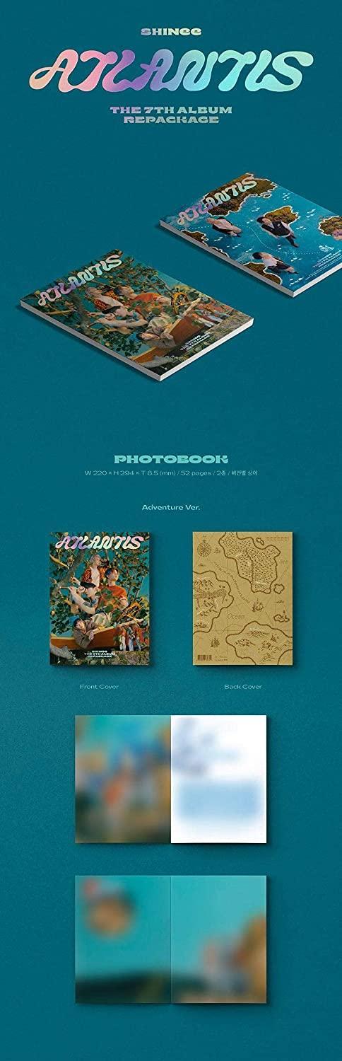SHINee - ATLANTIS 7th Album (REPACKAGE) ADVENTURE Version. - K-POP WORLD (6790883967111)