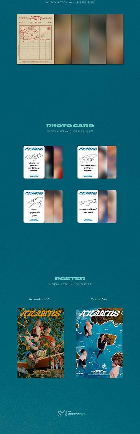 SHINee - ATLANTIS 7th Album (REPACKAGE) ADVENTURE Version. - K-POP WORLD (6790883967111)