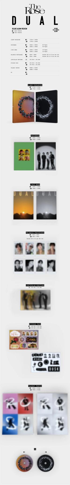 (PREVENTA) THE ROSE - DUAL 2ND FULL ALBUM (SETS) - K-POP WORLD (7422505156743)