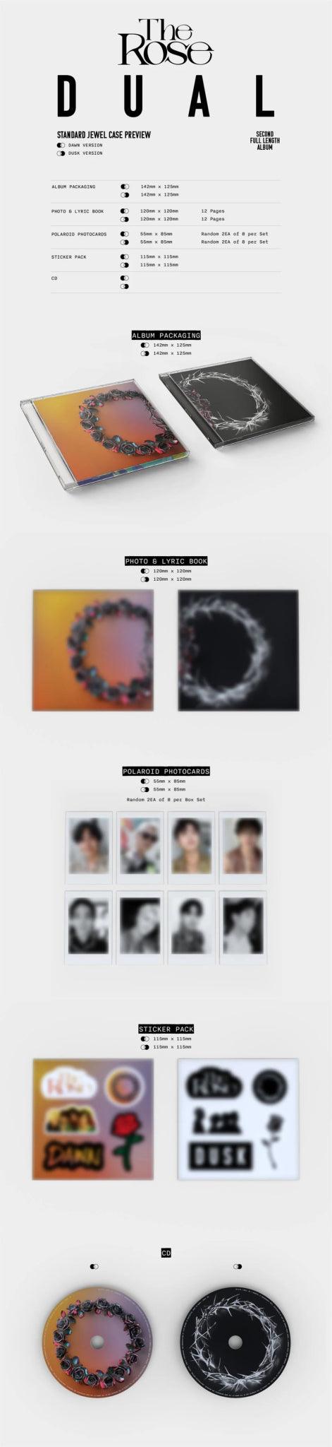 (PREVENTA) THE ROSE - DUAL 2ND FULL ALBUM (SETS) - K-POP WORLD (7422505156743)