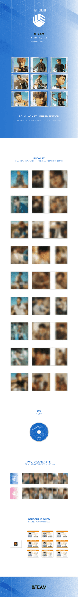 (SOBREPEDIDO) &TEAM - 2ND EP ALBUM - K-POP WORLD (7388862578823)