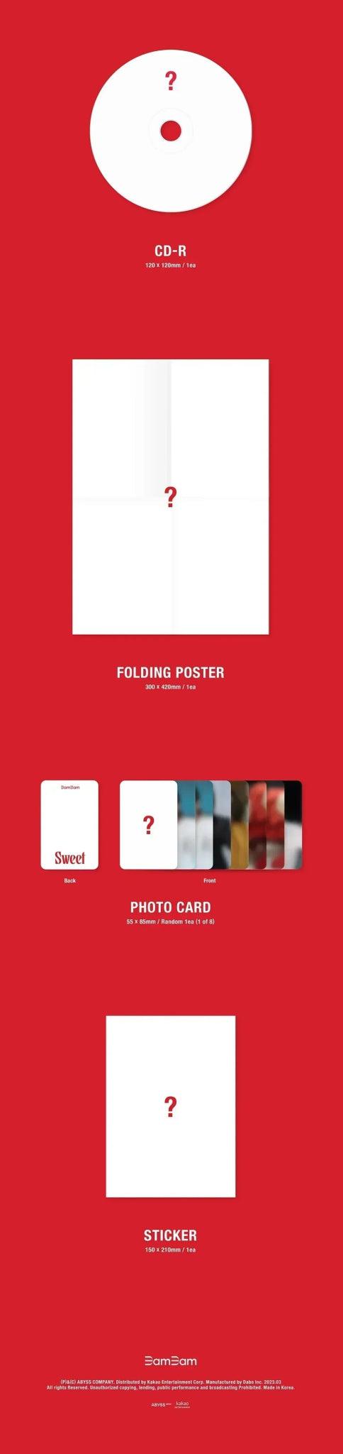 (SOBREPEDIDO) BAMBAM - SOUR & SWEET 1ST FULL ALBUM - K-POP WORLD (7378981781639)