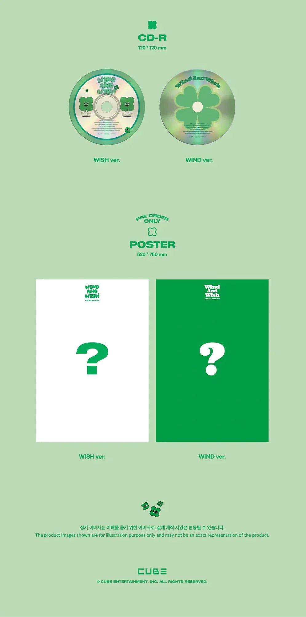 (SOBREPEDIDO) BTOB - WIND AND WISH 12TH MINI ALBUM - K-POP WORLD (7402013851783)