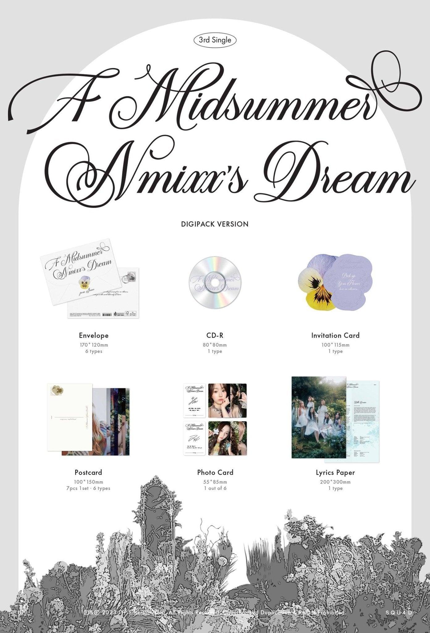 (SOBREPEDIDO) NMIXX - A MIDSUMMER NMIXX'S DREAM 3RD SINGLE ALBUM - K-POP WORLD (7404180963463)