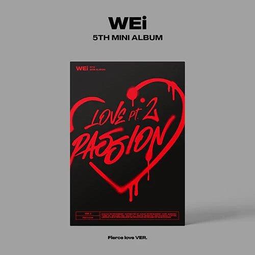 (SOBREPEDIDO) WEi - LOVE PT.2 PASSION 5TH MNI ALBUM - K-POP WORLD (6815172231303)