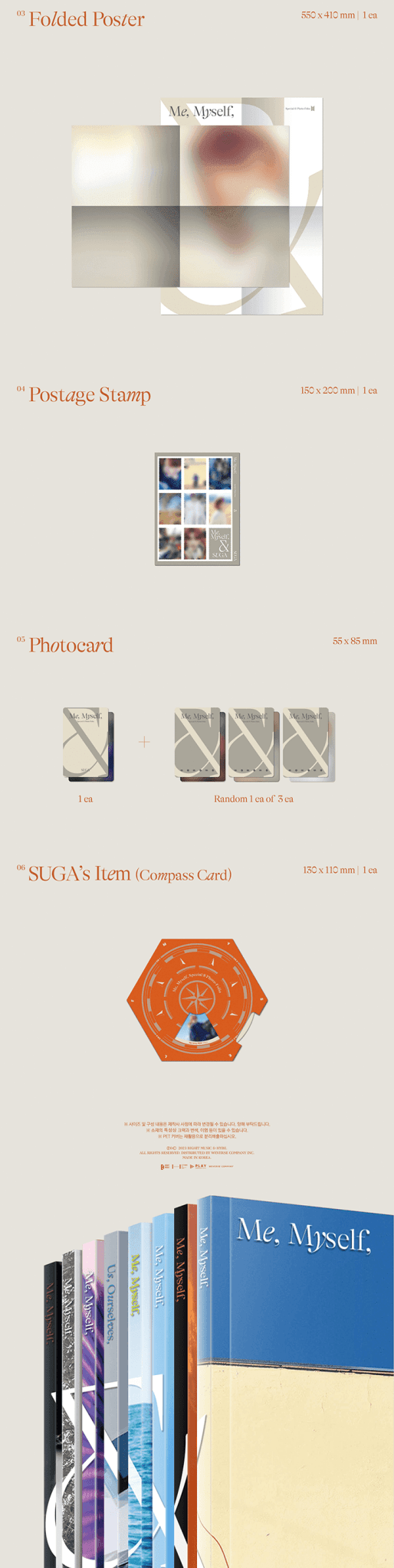 SUGA - SPECIAL 8 PHOTO-FOLIO ME, MYSELF, AND SUGA 'WHOLLY OR WHOLE ME' - K-POP WORLD (7376904945799)