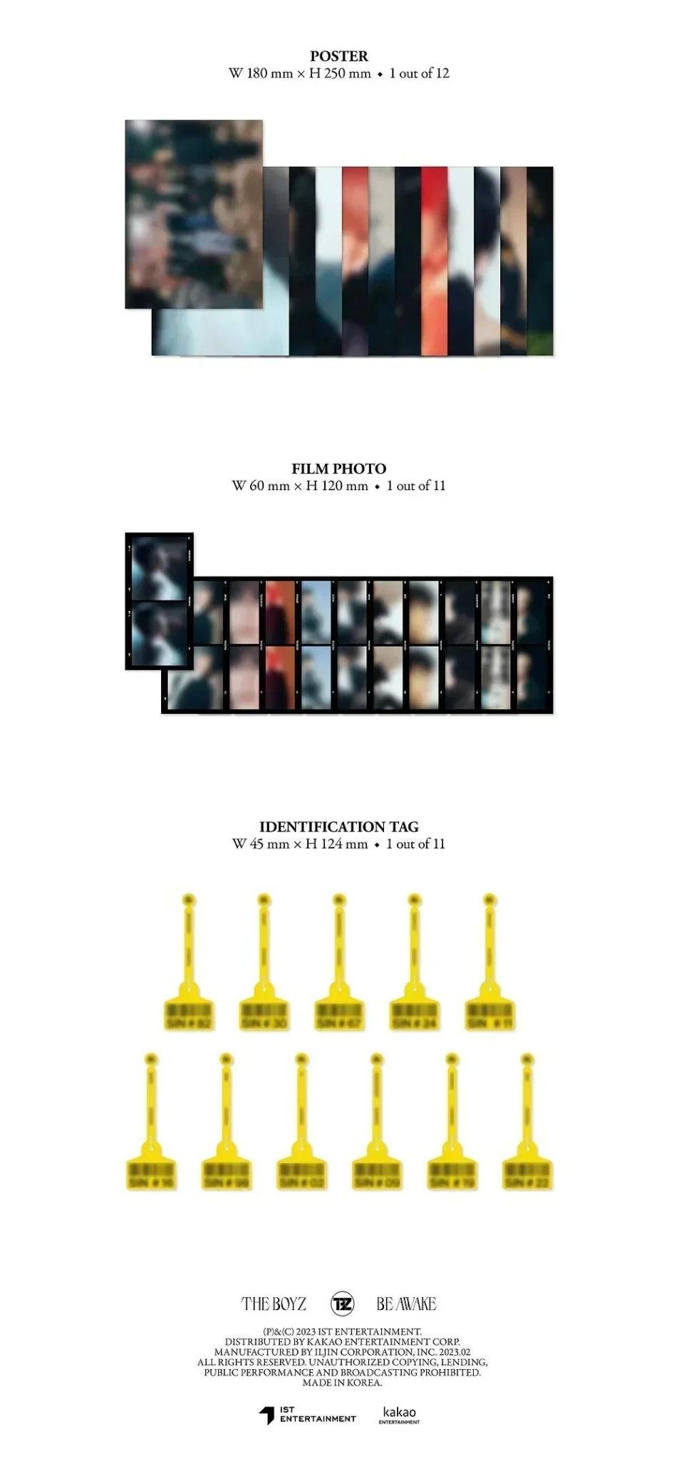 THE BOYZ - BE AWAKE 8TH MINI ALBUM - K-POP WORLD (7373108248711)