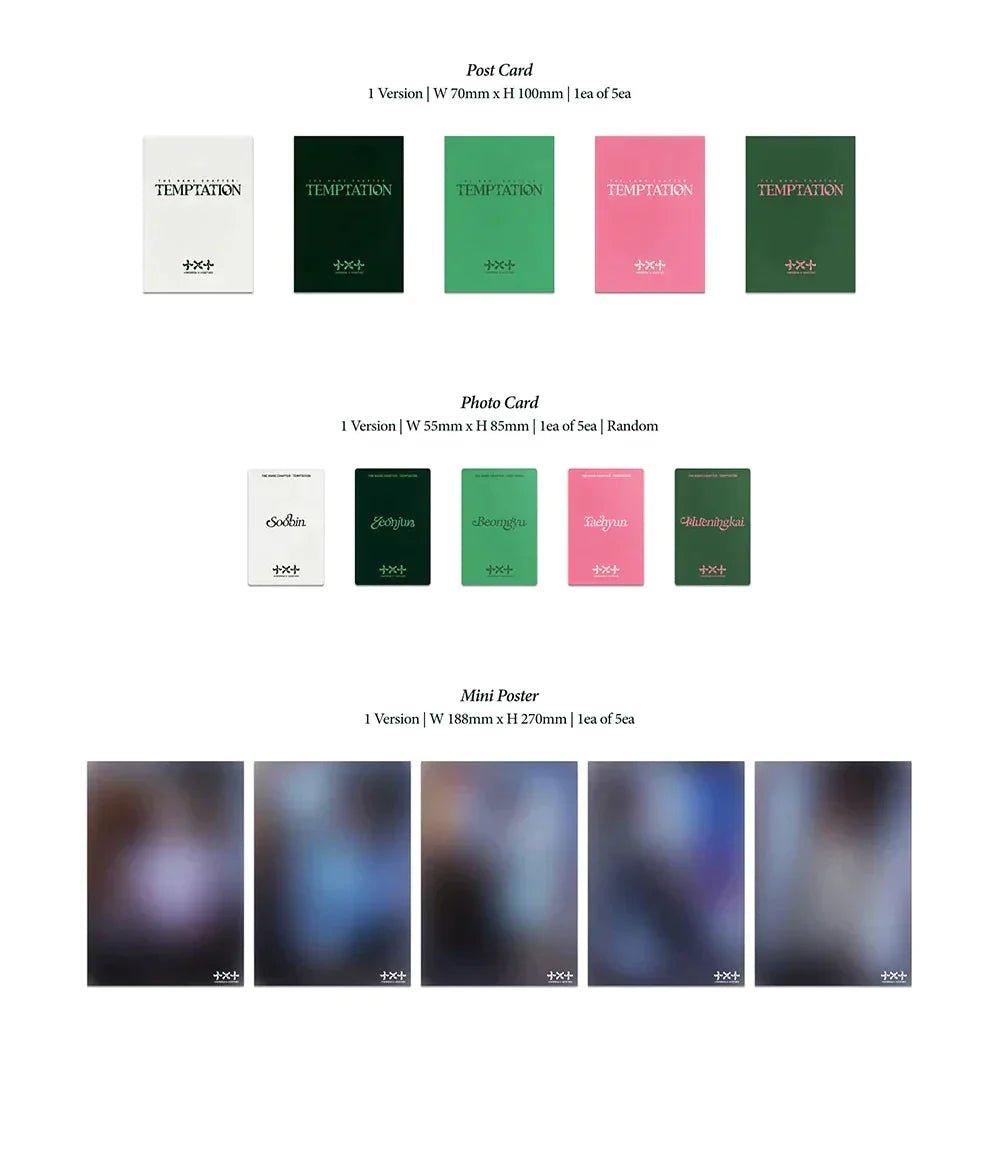 TXT - THE NAME CHAPTER TEMPTATION LULLABY VER. 5TH MINI ALBUM WEVERSE GIFT VER. - K-POP WORLD (7357626122375)