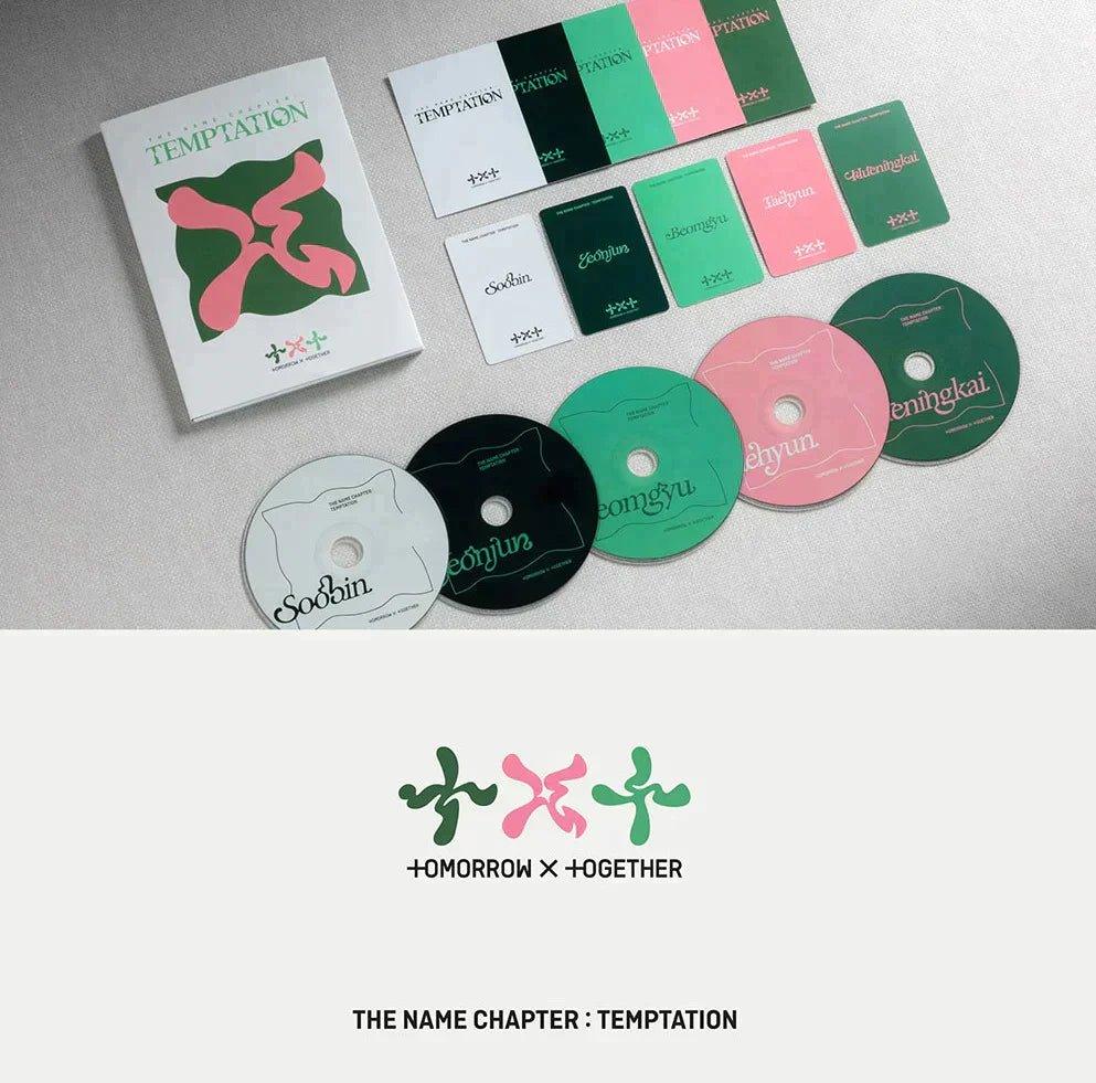 TXT - THE NAME CHAPTER TEMPTATION LULLABY VER. 5TH MINI ALBUM WEVERSE GIFT VER. - K-POP WORLD (7357626122375)