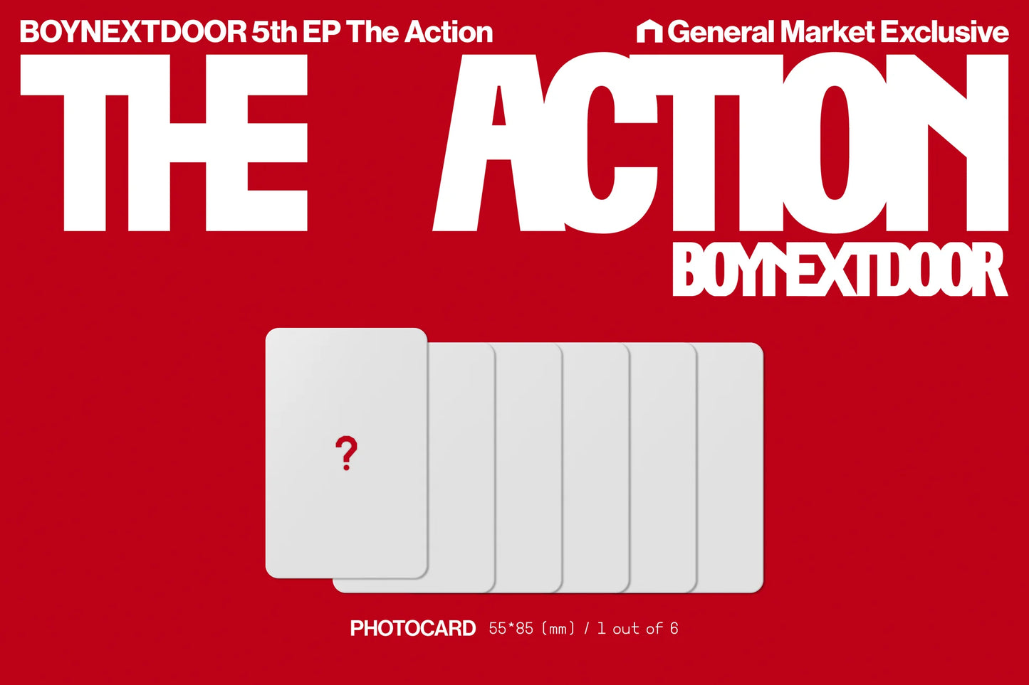 (PREVENTA) BOYNEXTDOOR - 5th EP [The Action] (SIGNED)