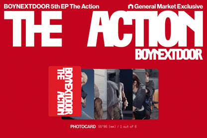 BOYNEXTDOOR - 5th EP [The Action] (SIGNED)