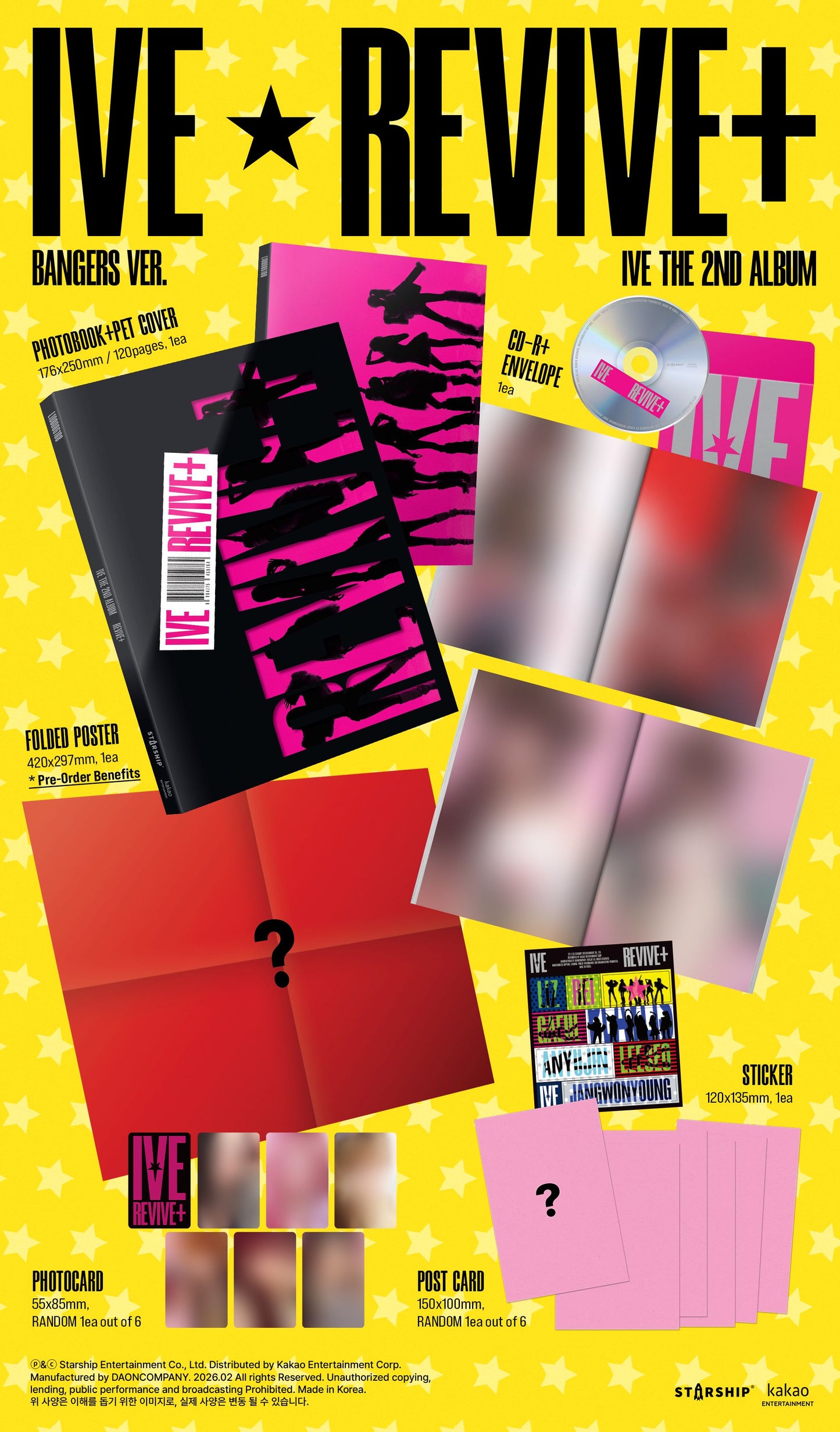 (PREVENTA) IVE - THE 2ND ALBUM [REVIVE+] + APPLEMUSIC GIFT