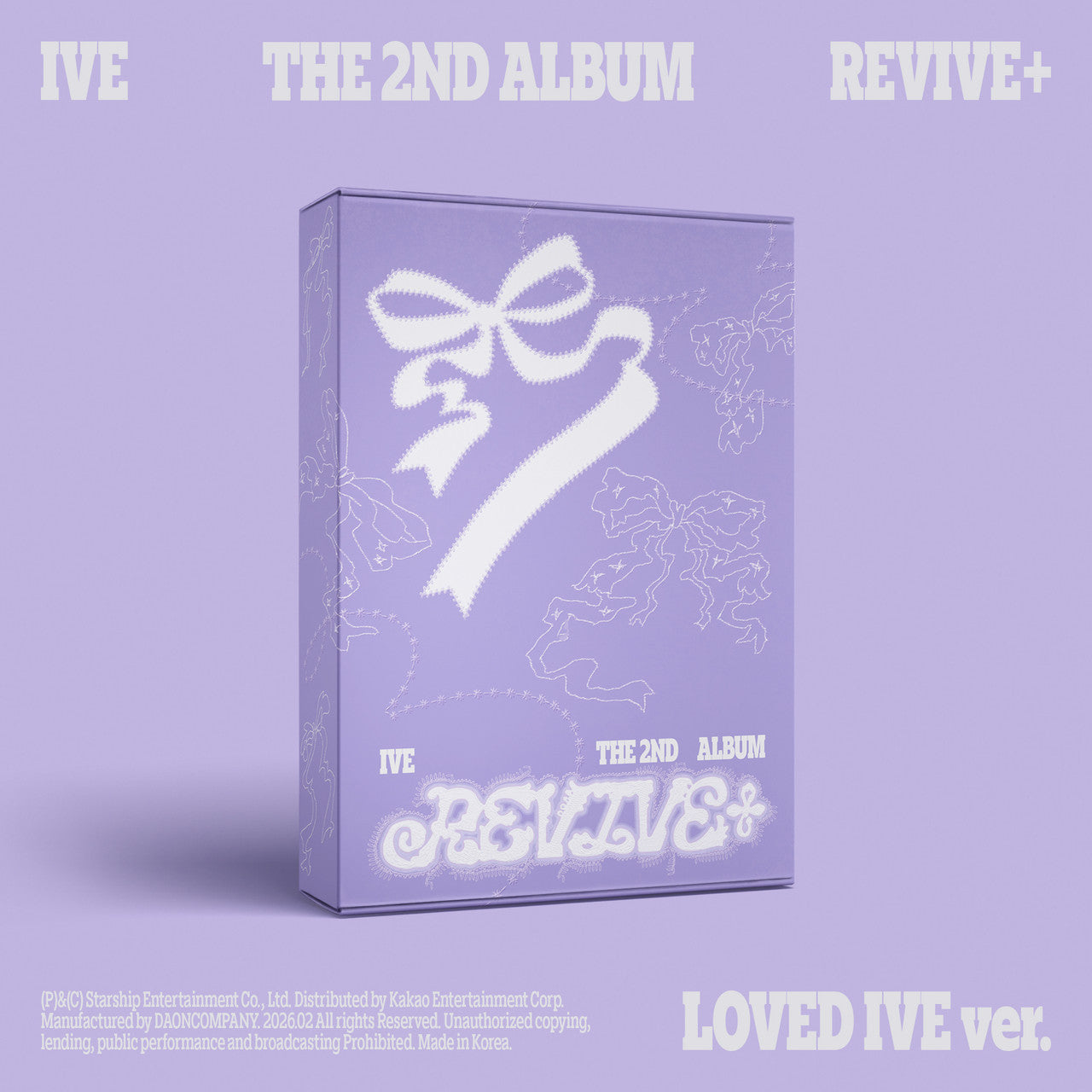 (PREVENTA) IVE - THE 2ND ALBUM [REVIVE+] + APPLEMUSIC GIFT