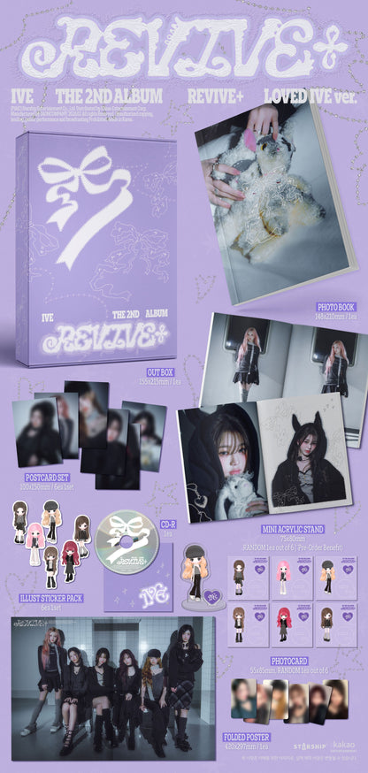 (PREVENTA) IVE - THE 2ND ALBUM [REVIVE+] + APPLEMUSIC GIFT