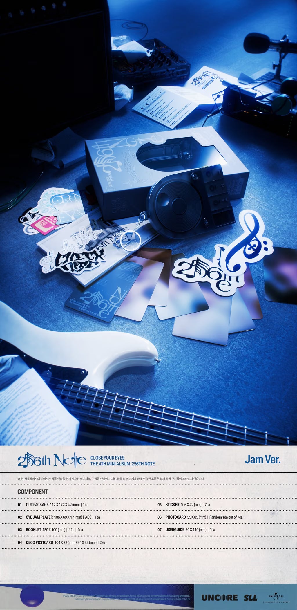 (PREVENTA) CLOSE YOUR EYES - The 4th Mini Album [256th Note]
