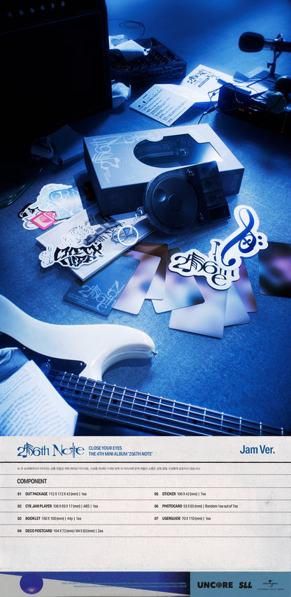 (PREVENTA) CLOSE YOUR EYES - The 4th Mini Album [256th Note]