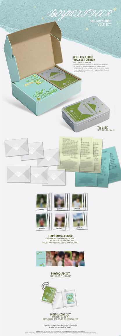 (PREVENTA) BOYNEXTDOOR - [COLLECTED BOOK VOL.3] (SET)