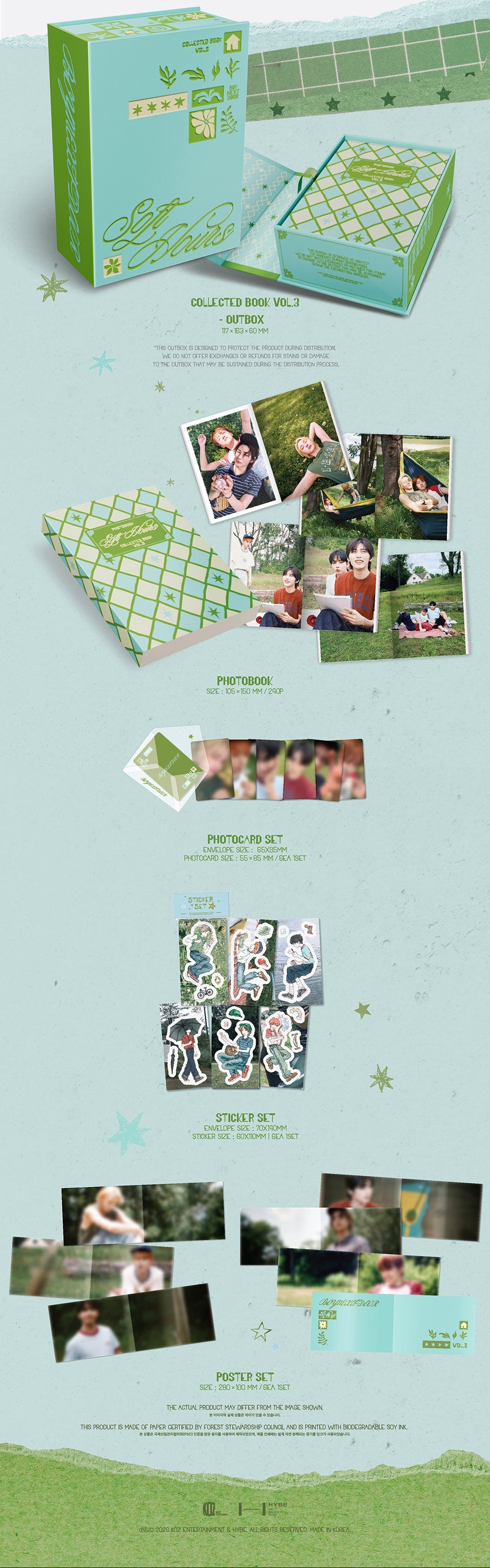 (PREVENTA) BOYNEXTDOOR - [COLLECTED BOOK VOL.3] (SET)