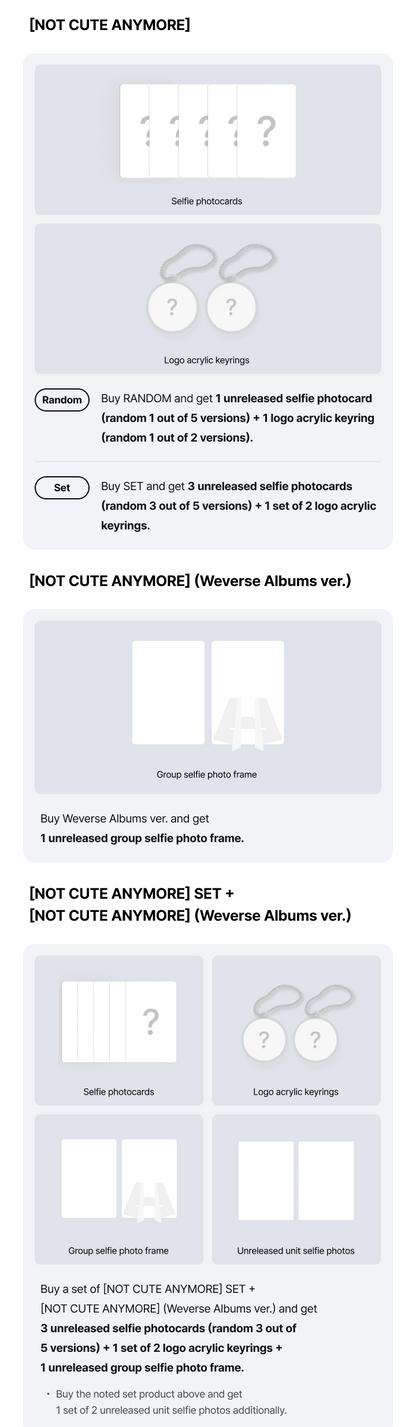 (PREVENTA) ILLIT - 1st Single Album [NOT CUTE ANYMORE] + WEVERSE GIFT