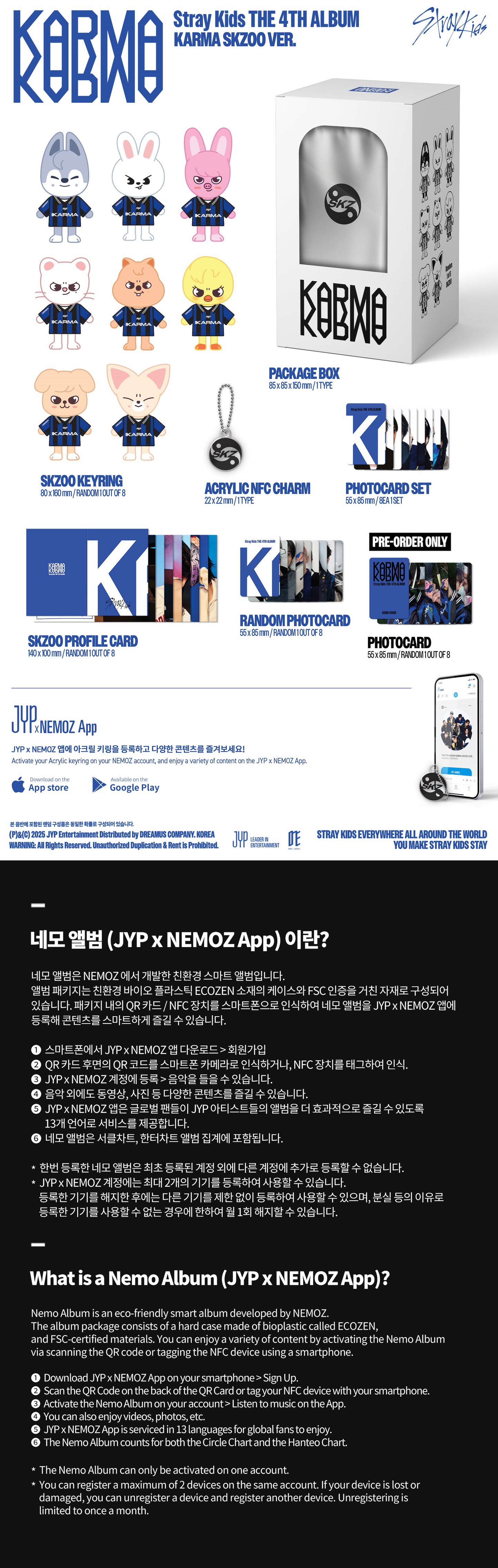 (PREVENTA) STRAY KIDS - 4th album [KARMA]