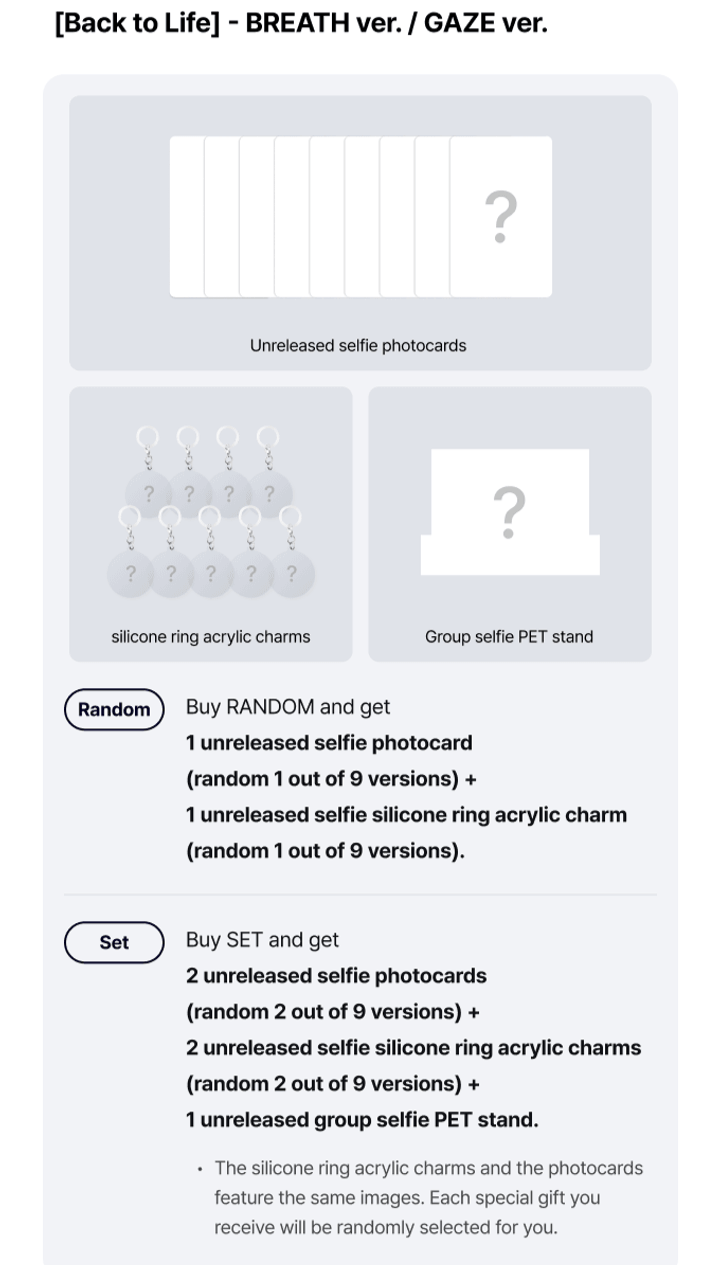 (PREVENTA) &TEAM - KR 1st Mini Album 'Back to Life' + WEVERSE GIFT