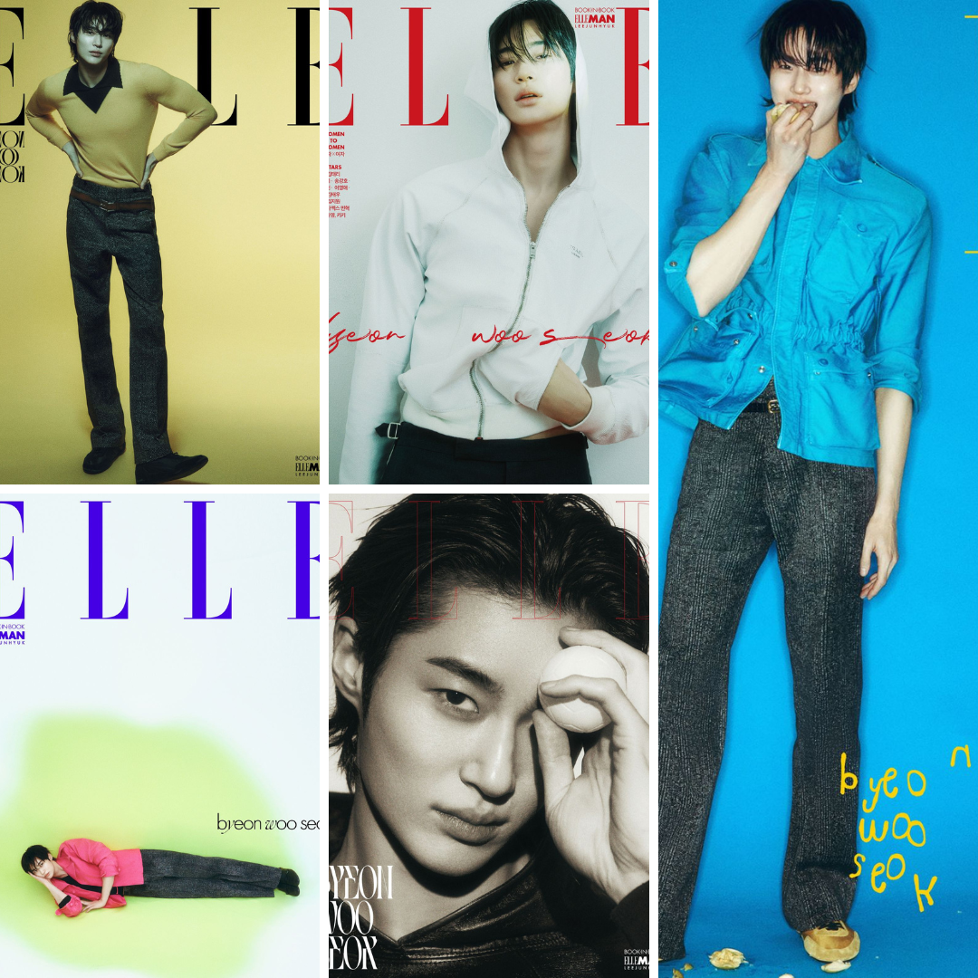 BYEON WOO SEOK - MARCH 2025 [ELLE] MAGAZINE