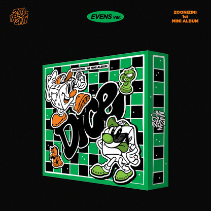 (PREVENTA) JINJIN, MJ (ASTRO) ZOONIZINI - 1st Mini Album [DICE]