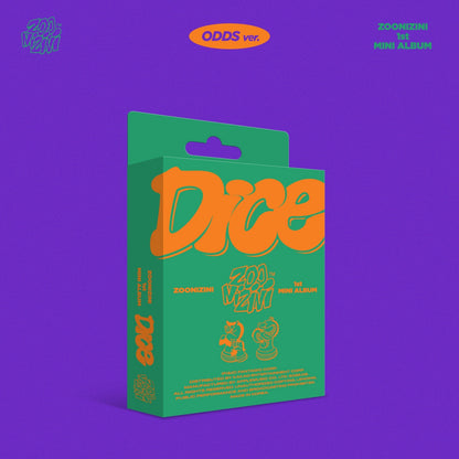 (PREVENTA) JINJIN, MJ (ASTRO) ZOONIZINI - 1st Mini Album [DICE]