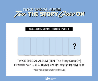(PREVENTA) TWICE - Special Album [TEN: The Story Goes On] + BDM GIFT