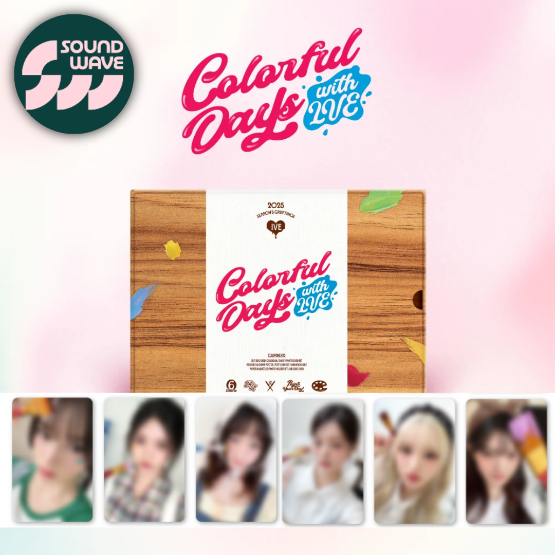 IVE - 2025 SEASON'S GREETINGS [Colorful Days with IVE] + SOUNDWAVE GIFT