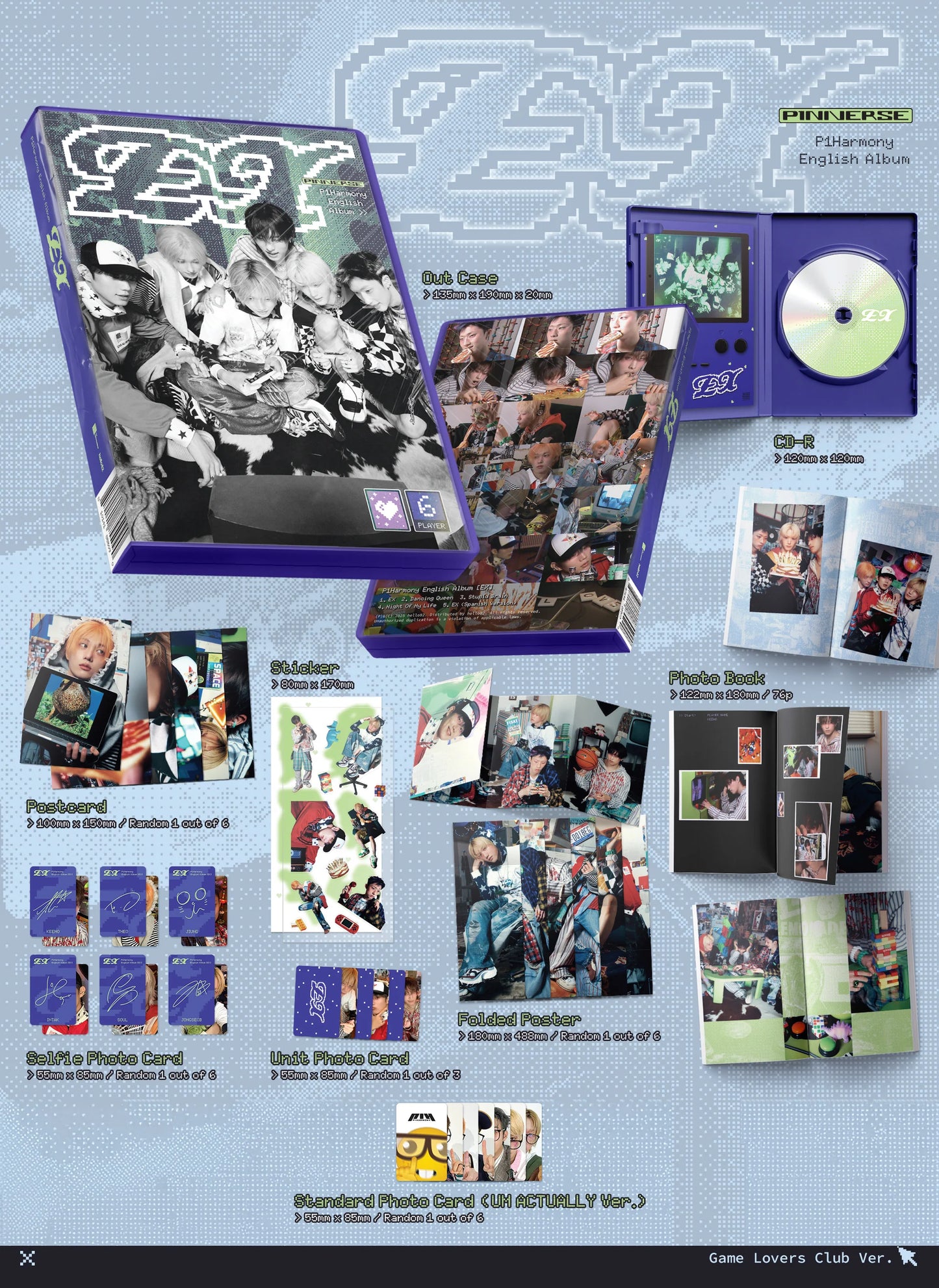 (PREVENTA) P1Harmony - [EX] PHOTOBOOK (SIGNED)