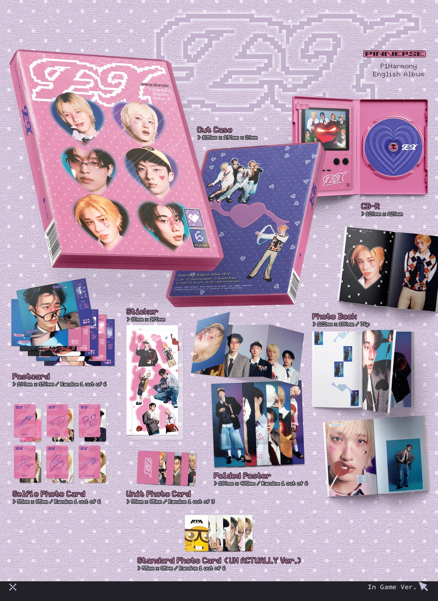 (PREVENTA) P1Harmony - [EX] PHOTOBOOK (SIGNED)