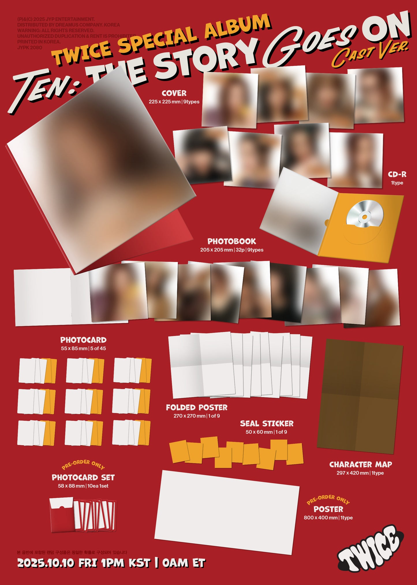 (PREVENTA) TWICE - Special Album [TEN: The Story Goes On]