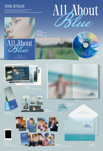 (PREVENTA) YOOK SUNGJAE - [All About Blue]
