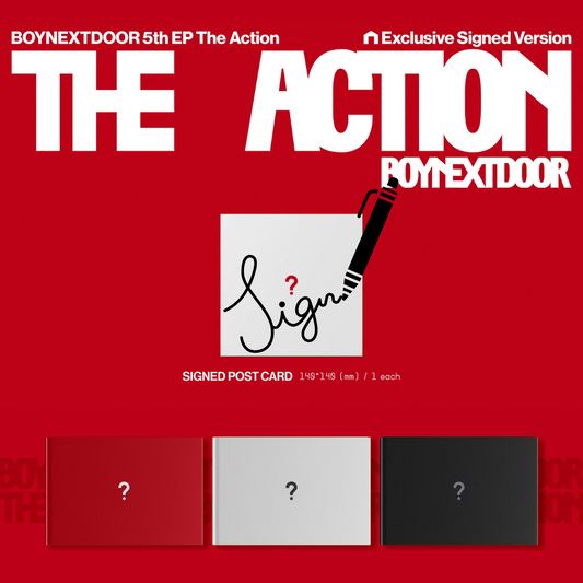 (PREVENTA) BOYNEXTDOOR - 5th EP [The Action] (SIGNED)