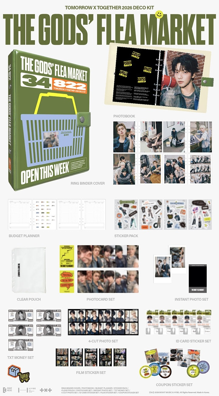 (PREVENTA) TXT - TOMORROW X TOGETHER [2026 DECO KIT] + WEVERSE GIFT