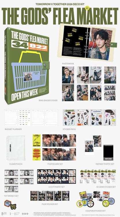 (PREVENTA) TXT - TOMORROW X TOGETHER [2026 DECO KIT] + WEVERSE GIFT